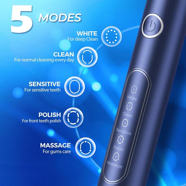 Thumbnail 2 de Electric Toothbrush with 8 Replacement Heads