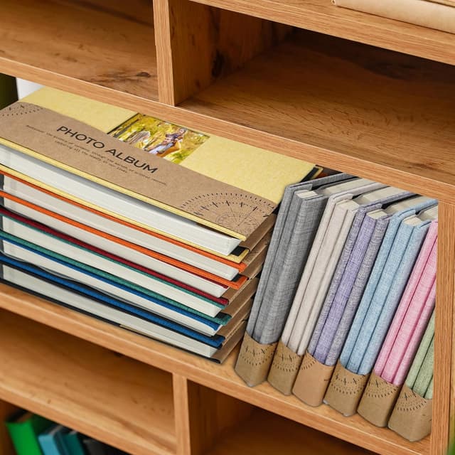 Thumbnail 7 de Vienrose Álbum de Fotos Autoadhesivo 10x15cm 📸 40 Páginas Blanco