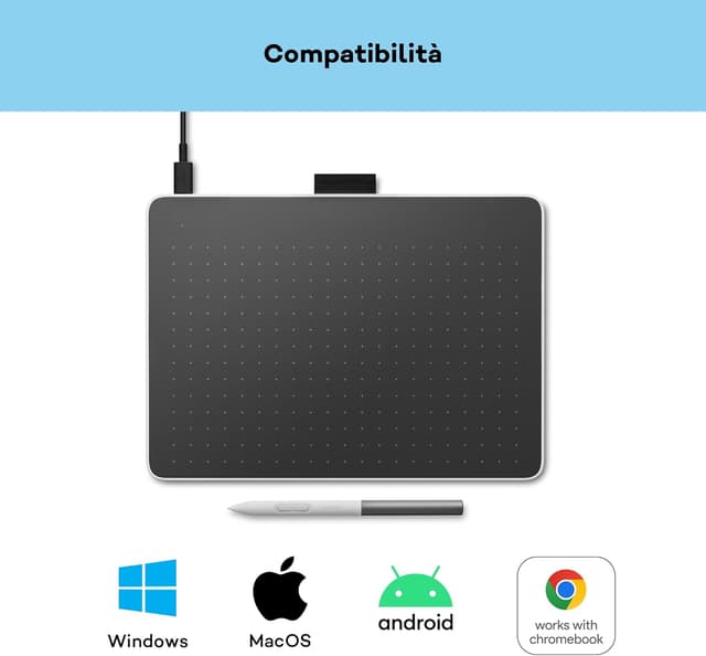 Thumbnail 2 de Wacom One M 4K Tavoletta con penna EMR