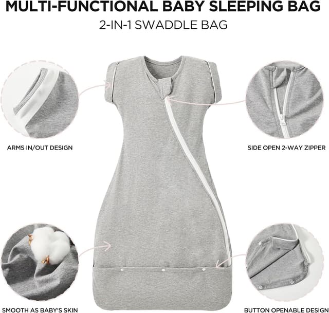 Detalle de Duomiaomiao Baby Swaddle 3-6 Months cotton