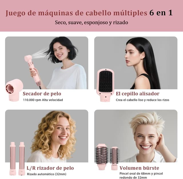 Detalle de Sonew Multi Hairstyler 6‑en‑1 110.000 rpm