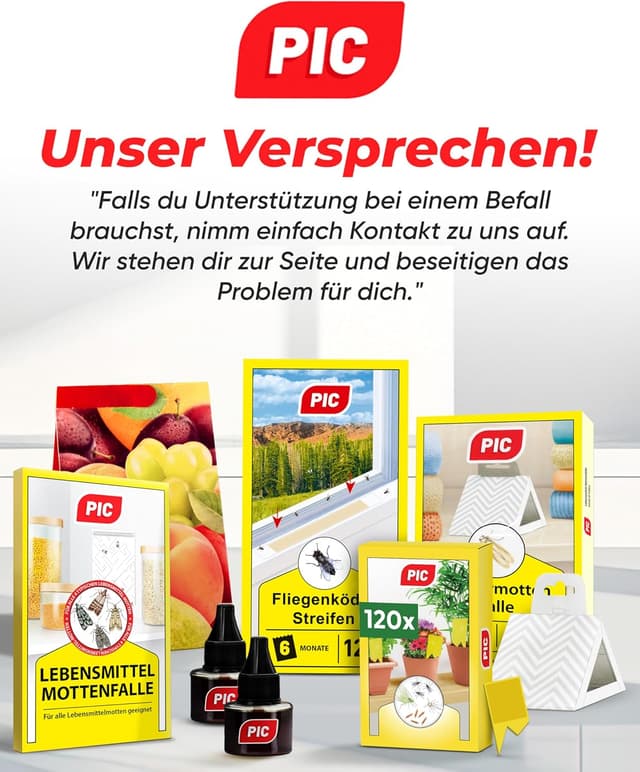 Thumbnail 5 de PIC Lebensmittelmotten Falle - effektive Mottenfalle