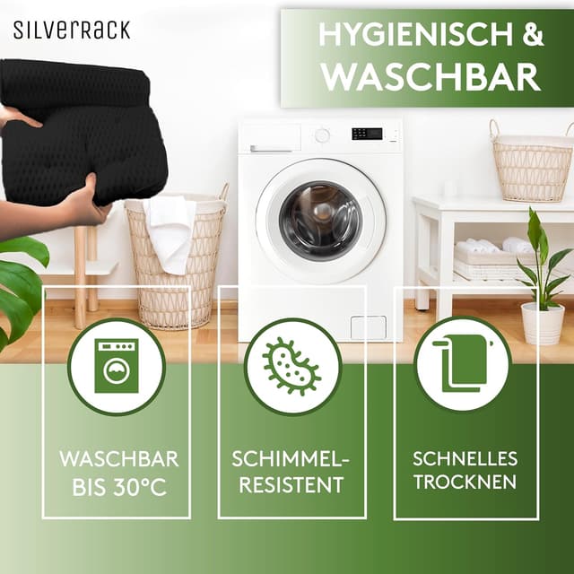 Thumbnail 4 de SilverRack Badewannenkissen mit Saugnäpfen