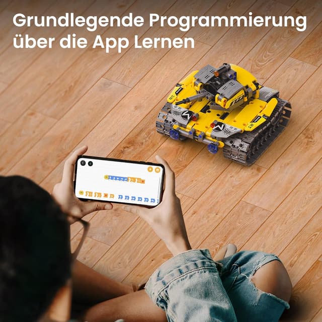 Detalle 2 de Sillbird Roboter Bauspielzeug 488 Teile 🤖