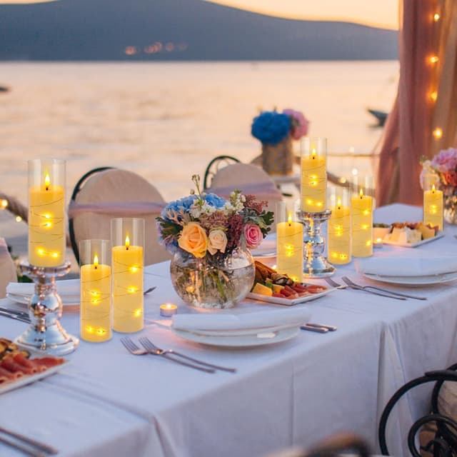 Thumbnail 5 de LIVEN flickering flameless candles 12 pack