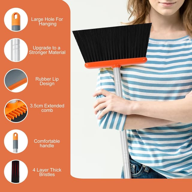 Thumbnail 5 de Jekayla Long Handled Dustpan and Brush Set 54in