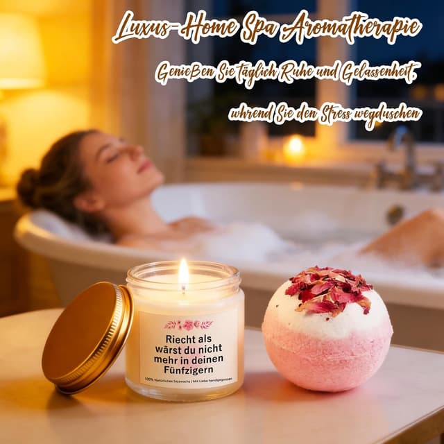 Detalle 2 de TUZELIYA 30. Geburtstag Frauen Set, 8-teilig