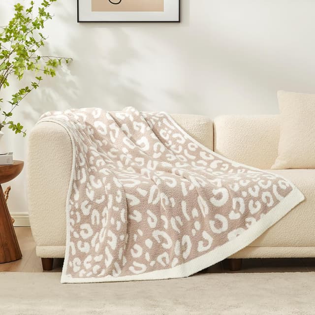 Detalle 2 de Snuggle Sac Leopard Throw Blanket 50x60 in 🛋