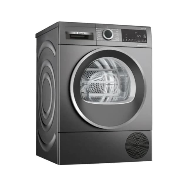Detalle 2 de Bosch Serie 6 WQG245DRES secadora de condensación con bomba de calor y autolimpieza (9 kg)