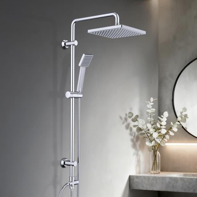 Imagen de JOHO Edelstahl Regendusche Set 20×20 cm en OfertitasTOP