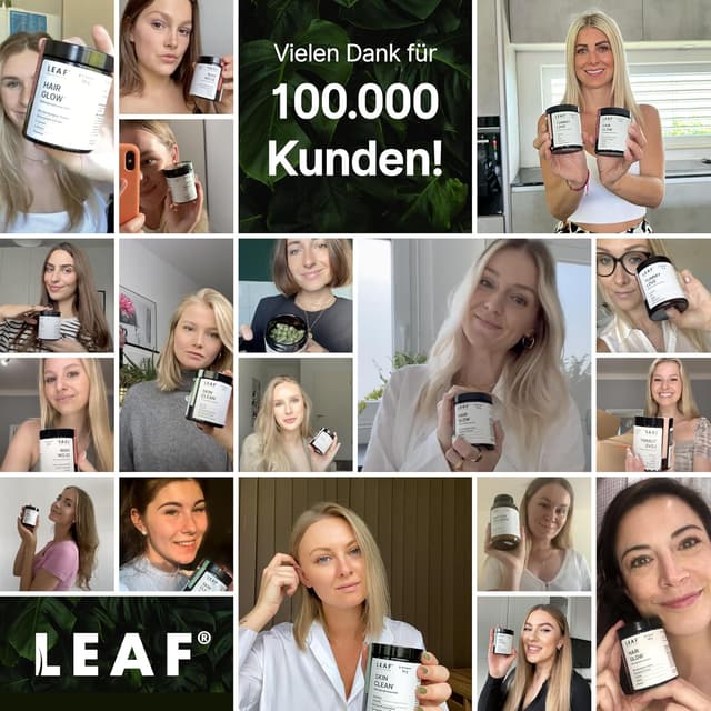 Thumbnail 6 de LEAF HARMONY BALANCE Balance-Kapseln für Frauen mit Vitamin B6, Ashwagandha, Pinienrinde & Ginkgo – 60 vegane Kapseln