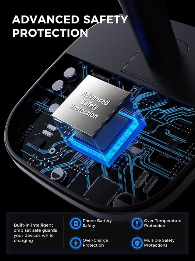 Detalle de 3-in-1 Wireless Charging Station 20W