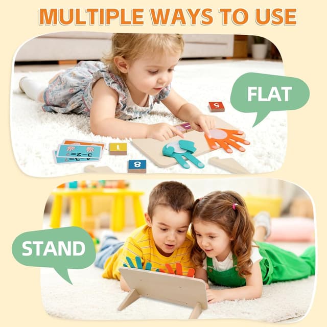 Thumbnail 6 de wotoyd Jouet Montessori maths en bois 3 ans