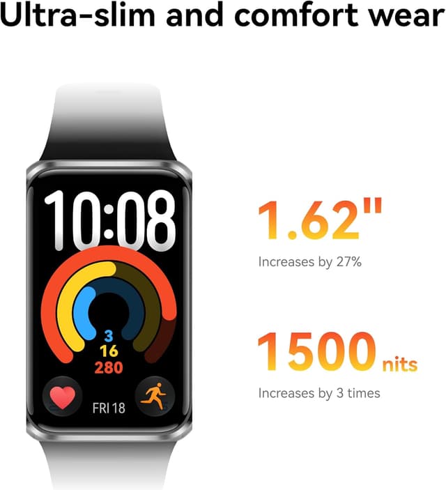 Detalle 2 de HUAWEI Band 11 Aluminium Fitness Tracker (Sleep, SpO2, A-Fib alerts) – Green