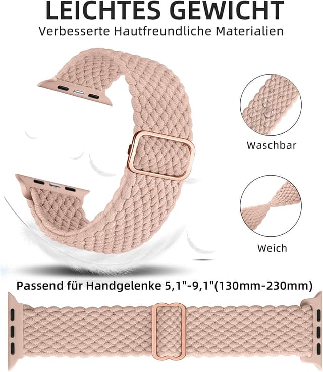 Detalle 2 de Maledan Geflochtenes Armband 6 Stück