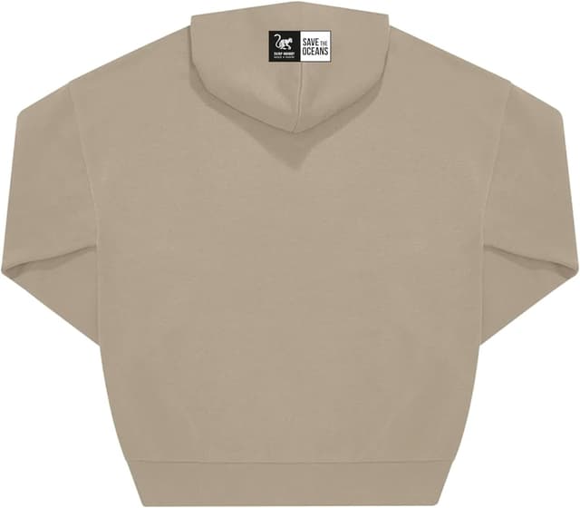 Detalle de Surf Monkey Hoodie oversize con cappuccio in cotone biologico 350 GSM