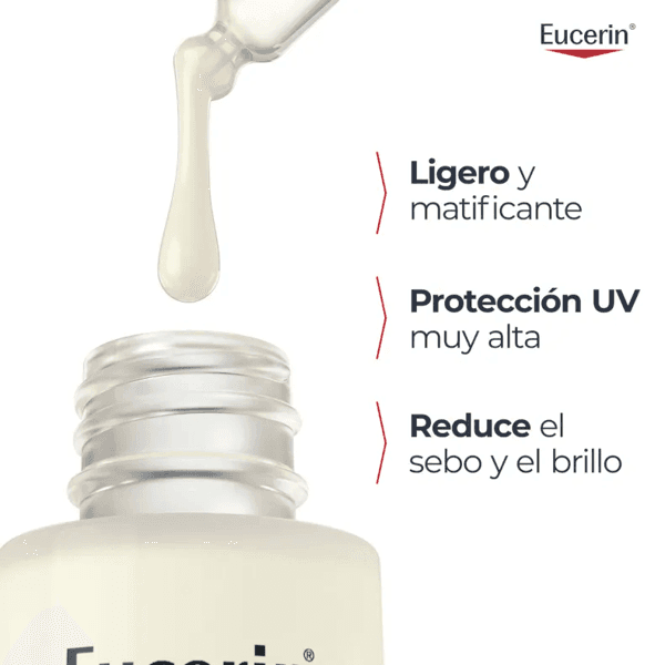 Thumbnail 1 de Eucerin Sun Face Oil Control SPF50+ 2x30 ml
