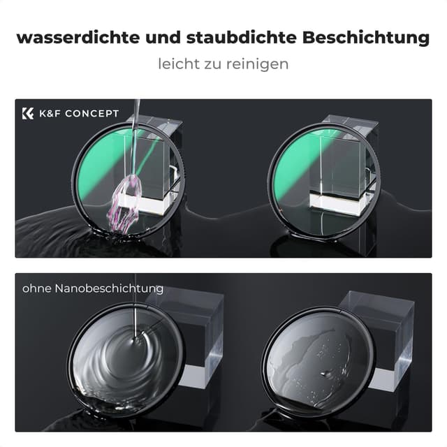 Thumbnail 5 de K&F CONCEPT Nano X Armor UV-Filter 82 mm