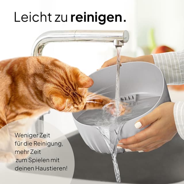 Thumbnail 5 de PrettyPaw Katzenbrunnen 3L Trinkbrunnen für Katzen 💧🐱