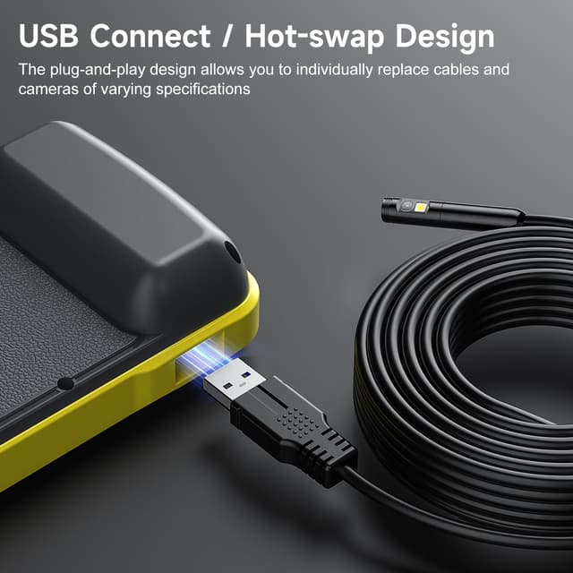 Thumbnail 5 de Endoscope numérique HD Industriel 1080p Double Objectif