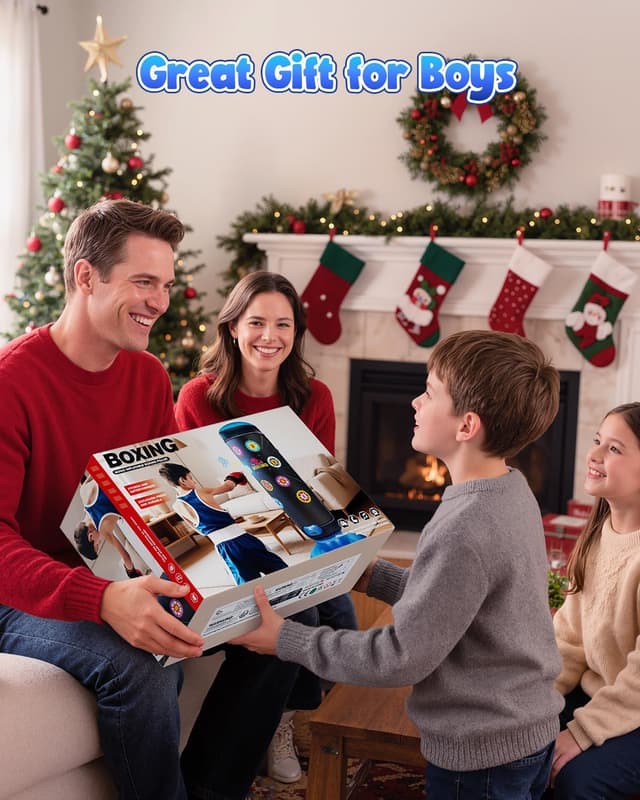 Thumbnail 5 de Kids interactive boxing bag 4 modes