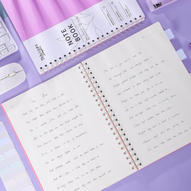 Detalle 2 de Thboxes A4 spiral notebook 200 sheets