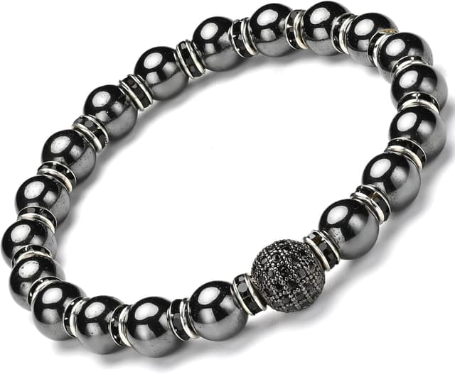 Imagen de Apocalyptic-K Magnetic Hematite Bracelet 8mm en OfertitasTOP
