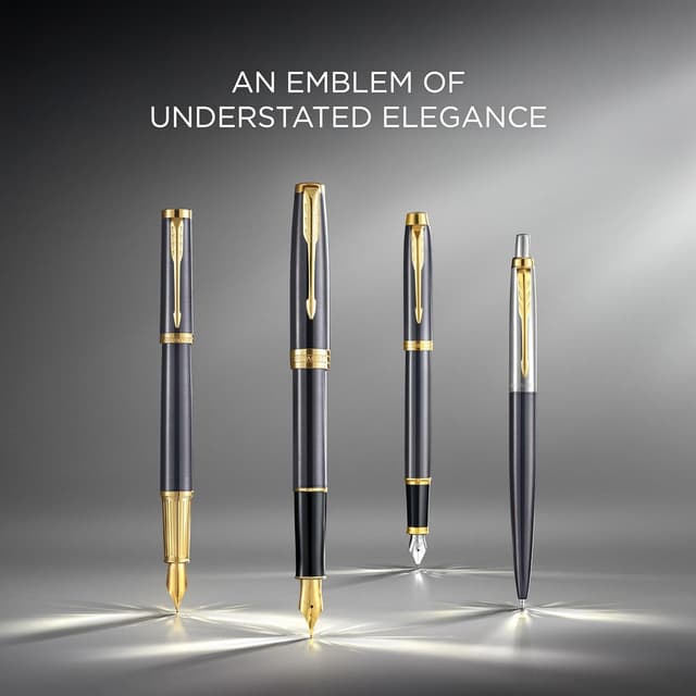 Thumbnail 6 de PARKER Jotter XL Bolígrafo Lacado Gris Dorados ✒️ Regalo