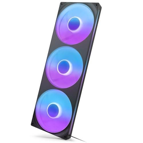 Detalle 2 de NZXT F420 RGB 420 mm, 3 x 140 mm ventiladores