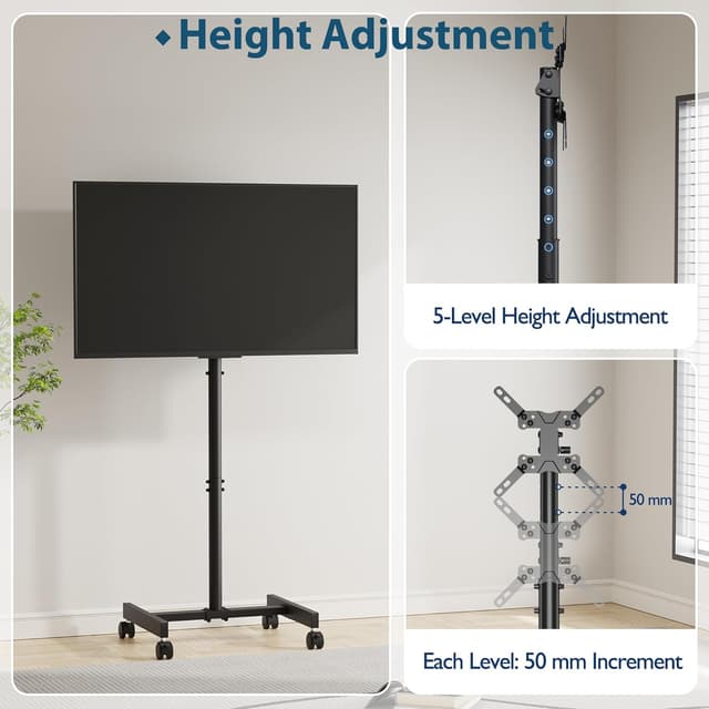 Detalle de BONTEC TV Ständer 13-49 Zoll