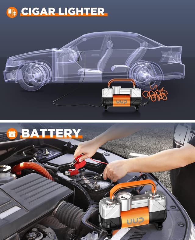 Detalle de UUP Tire Inflator 150PSI 12V Portable