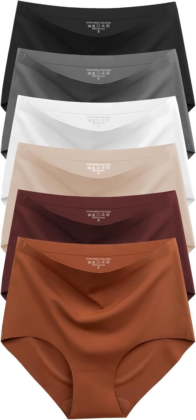 Detalle de Seamless High Waisted Briefs 6-Pack