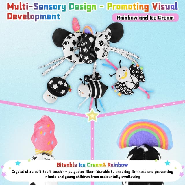 Thumbnail 4 de Zendstanding Spiral Car Seat Toy 0–6 months