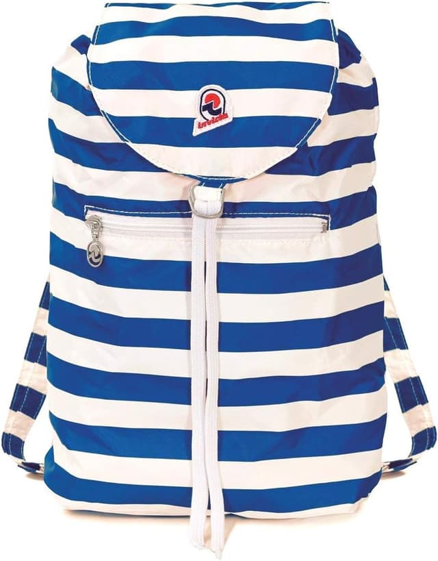 Detalle de INVICTA Zaino MINISAC NEXT richiudibile e tascabile a righe – 8 L, per viaggio e tempo libero