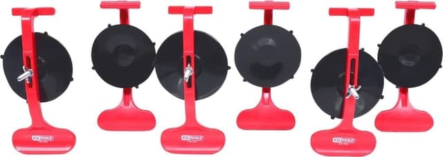 Detalle de KS Tools 140.1020 serie di ventose per montaggio di modanature, 6 pezzi