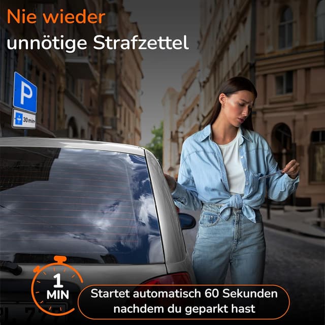 Thumbnail 2 de Upgrade4cars Elektronische Parkscheibe CR2450