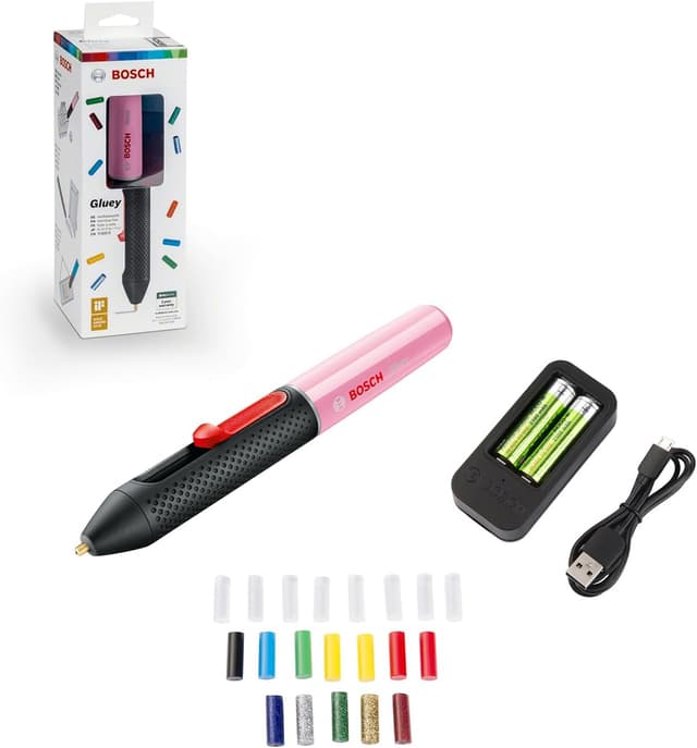 Imagen de Bosch Gluey Cupcake Pink Heißklebestift 20 en OfertitasTOP