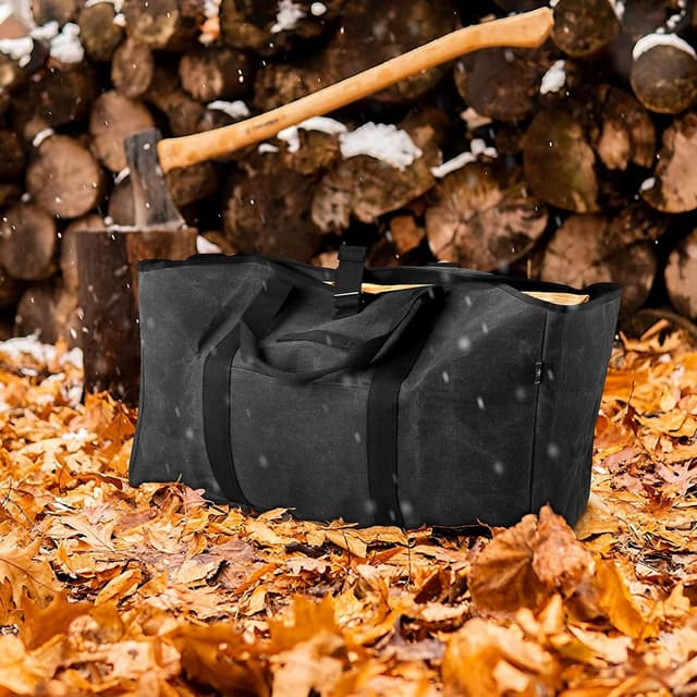 Thumbnail 5 de BONTHEE kaminholztasche 58×28×45 cm 🪵