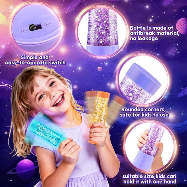 Detalle 2 de CS COSDDI 3-Pack Sensory Lights for Autism