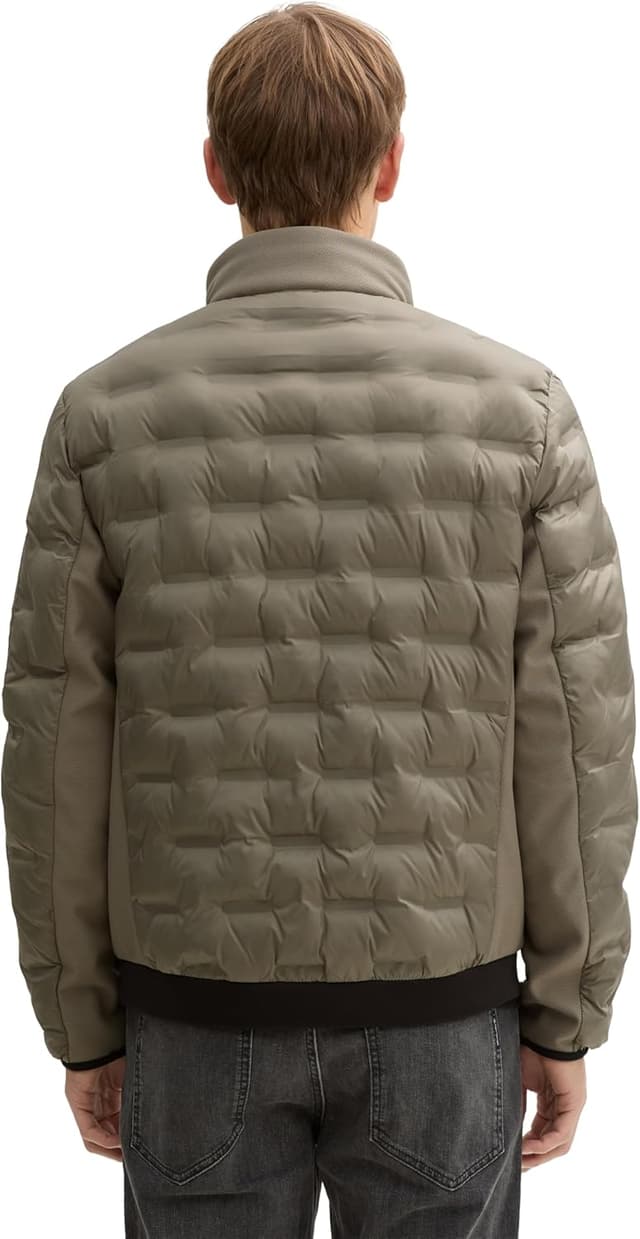 Detalle de TOM TAILOR 1044092 Giacca uomo idrorepellente con colletto alla coreana