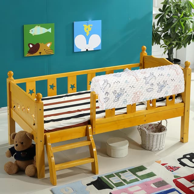 Thumbnail 4 de HAVARGO Bettkantenschutz Kinderbett 70 cm