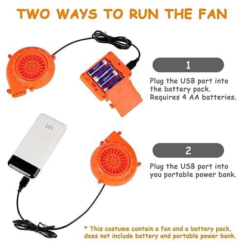 Thumbnail 4 de AOOWU Disfraz Dinosaurio Niños, Disfraz Hinchable con Sistema Inflable, para Halloween, Cosplay Cumpleaños Navidad Carnaval Fiesta Mardi Gras