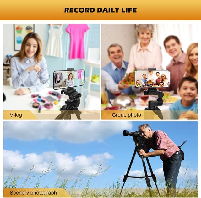 Detalle 2 de GRIFEMA Tripod 55 inch 140cm phone tripod