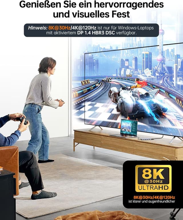 Thumbnail 2 de NOVOO Docking Station 4K Triple Display USB-C