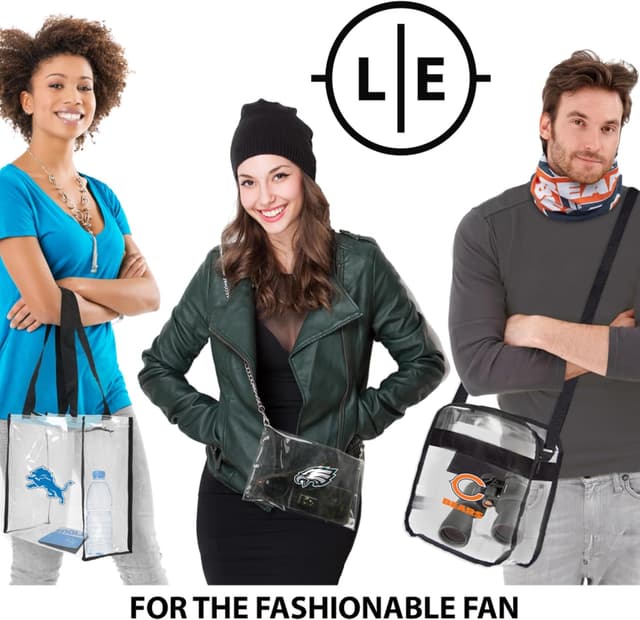 Detalle de Littlearth NCAA Clear Mini Sling with 3D Logo