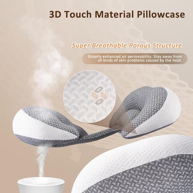 Detalle 2 de Chilling Home Pregnancy Maternity Pillow, Adjustable