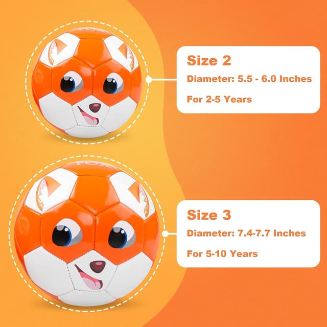 Thumbnail 6 de INPODAK Balón fútbol talla 2 niños