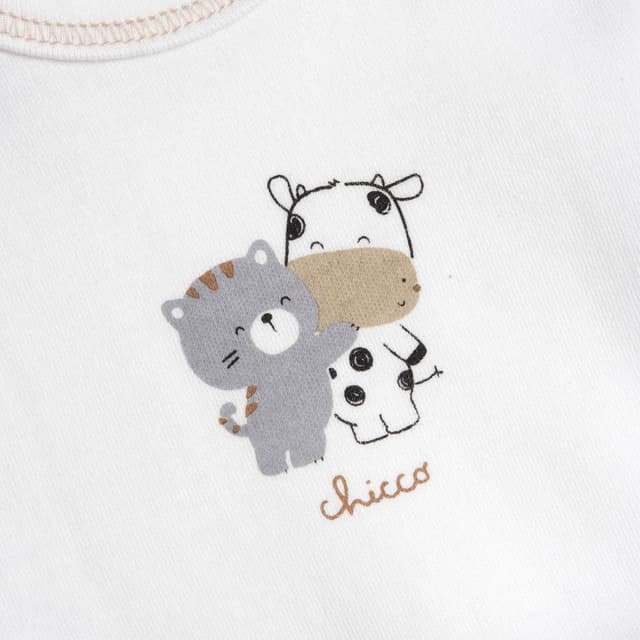 Thumbnail 4 de Chicco Body manica lunga in cotone set 2 pezzi