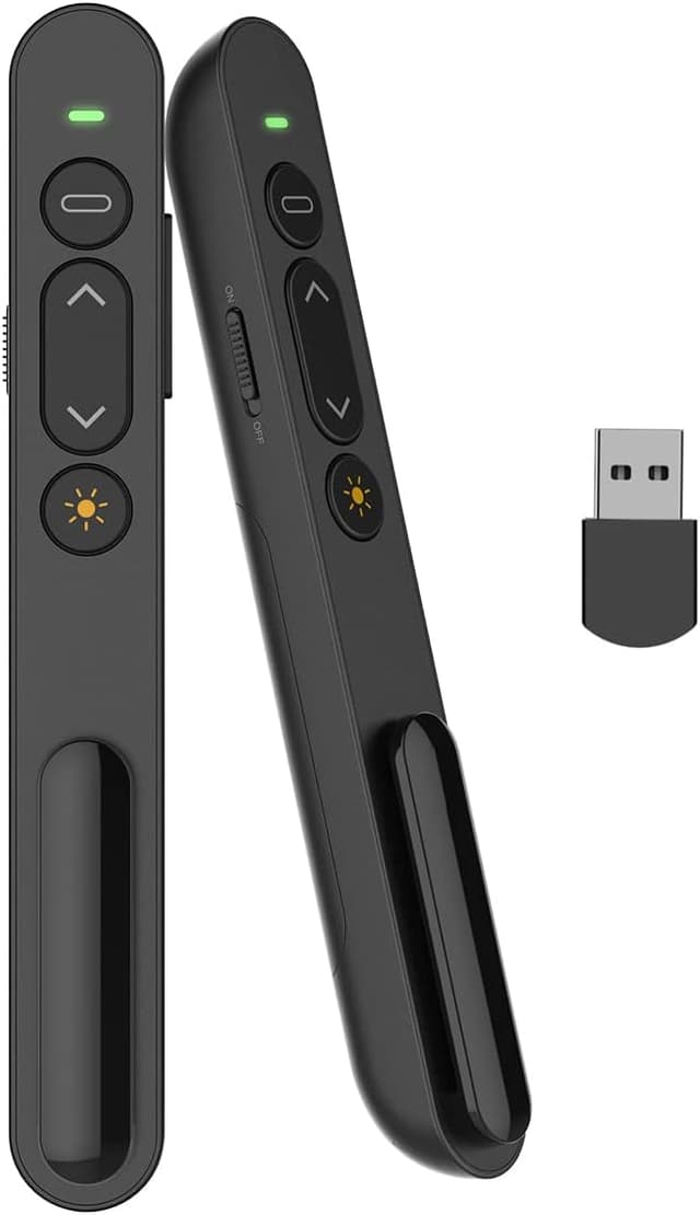 Detalle de Presentation Clicker Wireless Presenter for PC