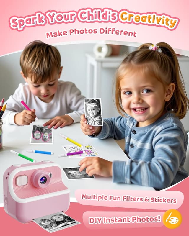 Thumbnail 4 de Instant Kids Dual Selfie Camera 1080P